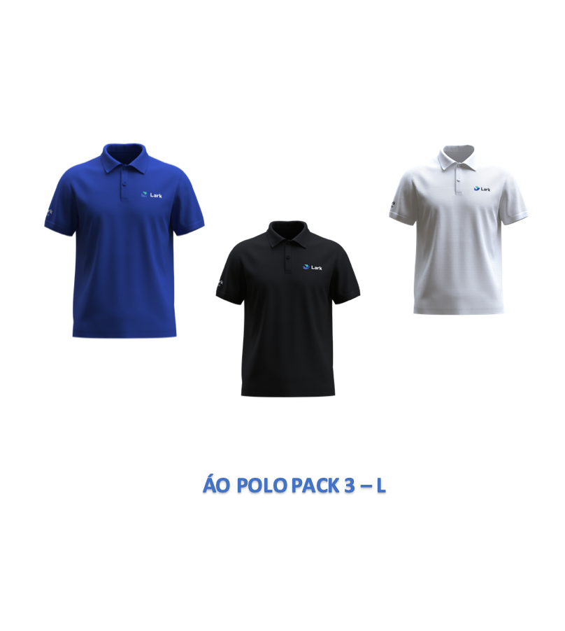  Áo Lark Polo (Pack 3) - L 