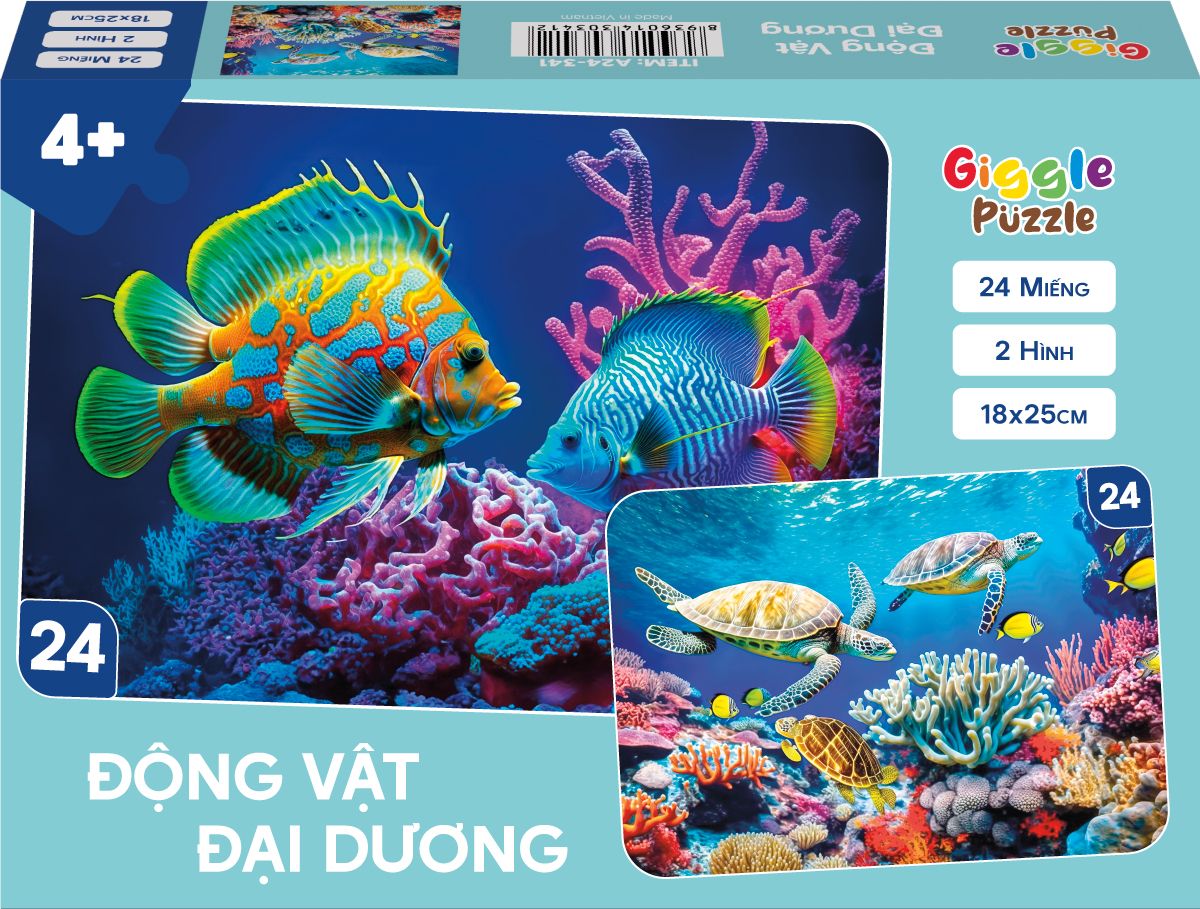  Động Vật Đại Dương - 48 Mảnh 