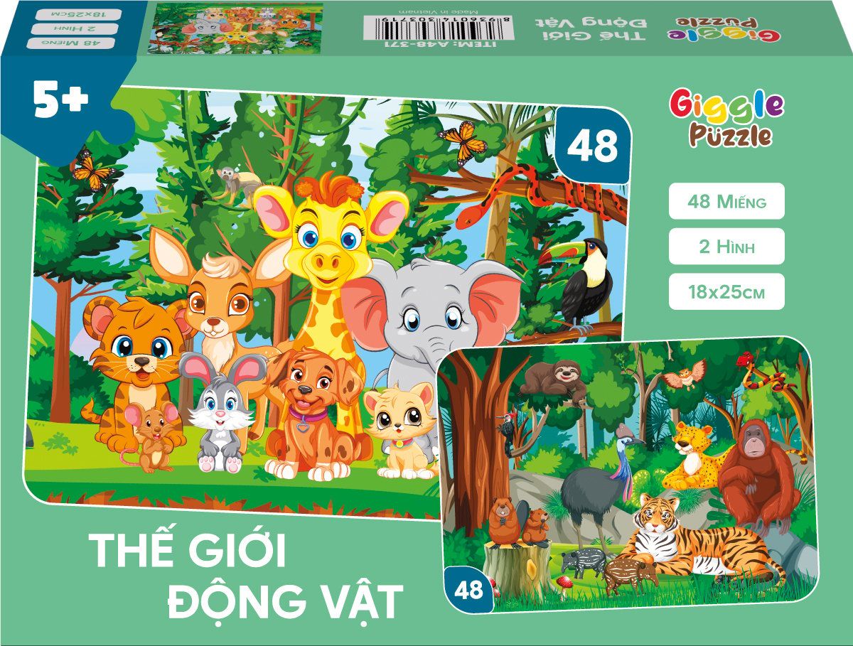 Thế Giới Động Vật - 96 Mảnh 