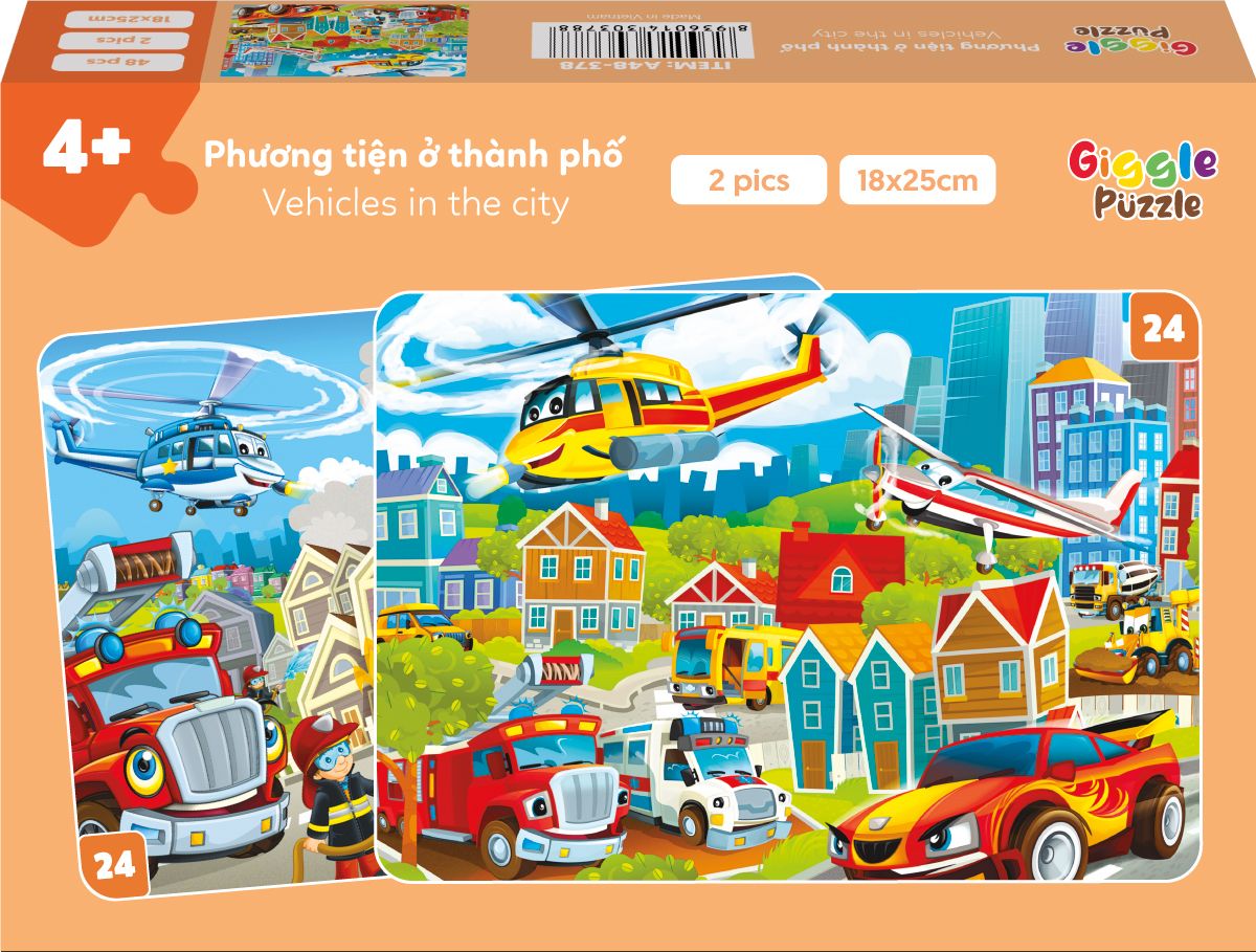  Phương tiện ở thành phố - 48 Mảnh 