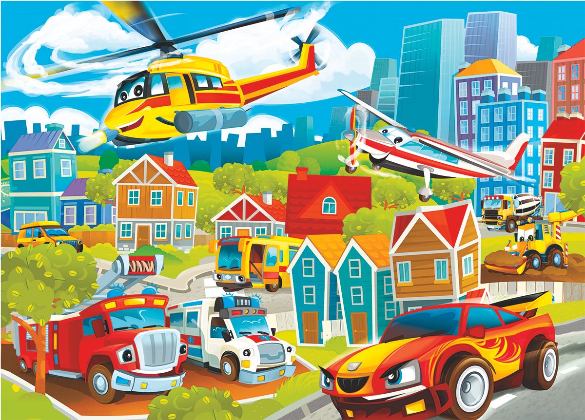  Phương tiện ở thành phố - 48 Mảnh 