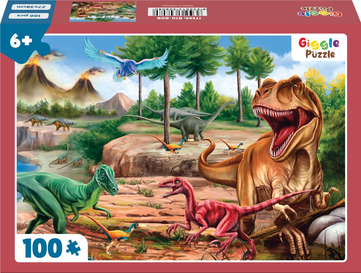  Khủng long - 100 Mảnh 