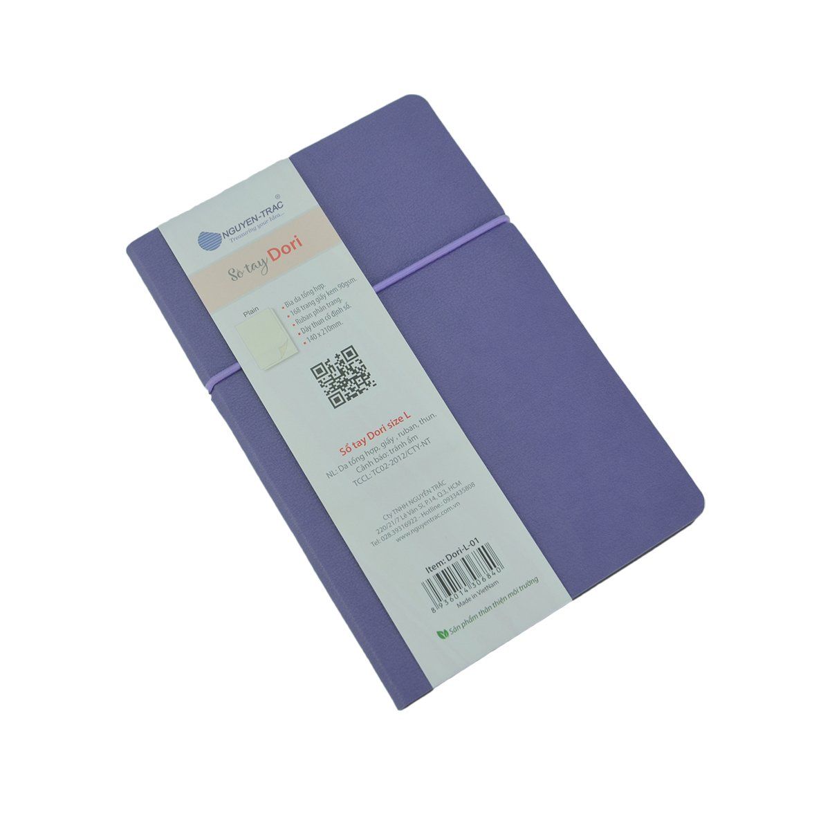  Sổ Tay Bìa Mềm A5 - Dori Size L 