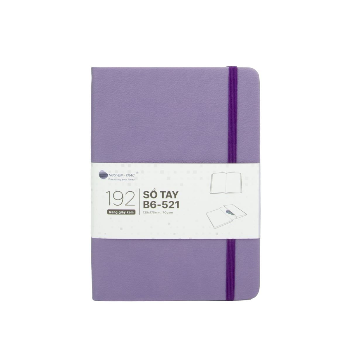  Sổ Tay Bìa Da có túi - B6 