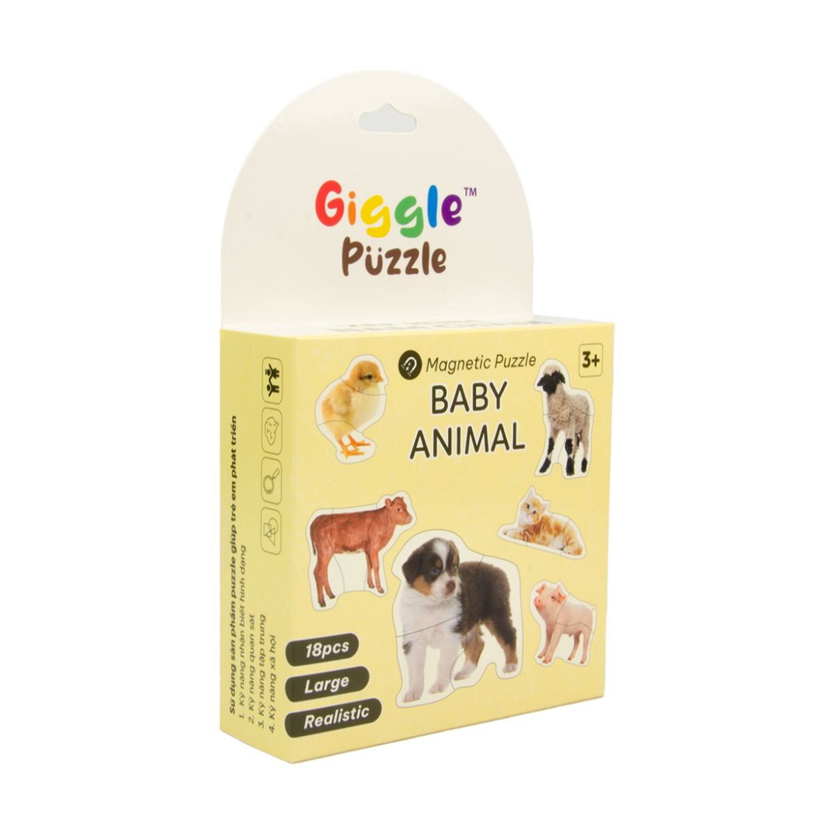 Puzzle Nam Châm - Động Vật Con - Baby Animal 