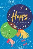  Puzzle Postcard - Happy Birthday 