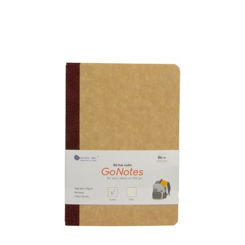  Sổ Tay Go Notes May Gáy - B6 