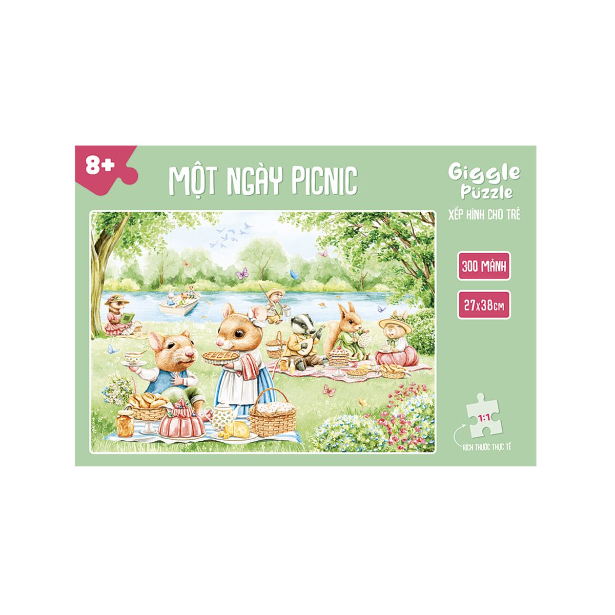  Xếp Hình 300 Miếng - Một Ngày PicNic 