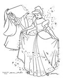  Tô Màu - Công chúa Cinderella 