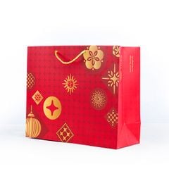 Set 13: Khang Niên Bội Phúc- 1 rượu 3 bánh Tết 2025