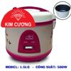  Nồi Cơm Điện Kim Cương - Nắp Gài Chống Dính 1.5 Lít 