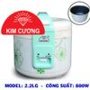  Nồi Cơm Điện Kim Cương - Nắp Gài Chống Dính 2.2 lít 