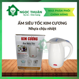  Ấm siêu tốc, ca siêu tốc Kim Cương nhựa chịu nhiệt KC-AT 1.8 
