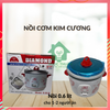  Nồi Cơm Điện Kim Cương 0.6 Lít Nắp Rời 