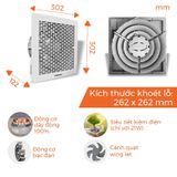  Quạt hút âm trần Nanoco 