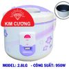  Nồi Cơm Điện Kim Cương - Nắp Gài Chống Dính 2.8 lít 