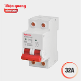  Cầu dao tự động DQHome ĐQ MCB 2 cực 10A, 16A, 20A, 25A, 32A, 40A, 63A Điện Quang 
