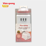  Ổ cắm đa năng USB ĐQ ESK 2WR 23-3U (3 USB, dây dài 2 mét) 