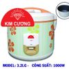  Nồi Cơm Điện Kim Cương - Nắp Gài Chống Dính 3.2 lít 
