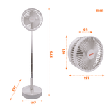 Quạt sạc gấp gọn NFF1617W/P Nanoco 