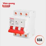  Cầu dao tự động DQHome ĐQ MCB 3 cực  32A, 40A, 50A, 63A Điện Quang 