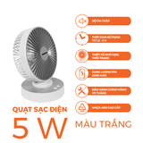  Quạt sạc NRF6215W/P Nanoco 