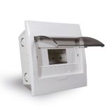  Tủ điện âm tường 4/8 NDP108P-1 Nanoco 