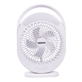  Quạt sạc có đèn led NRF6310W/B/P Nanoco 