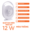  Quạt sạc có đèn led NRF6310W/B/P Nanoco 