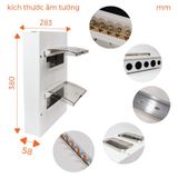  Tủ điện âm tường 12/20 NDP120 Nanoco 
