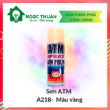  Sơn xịt, sơn phun ATM nhiều màu (thùng 12 chai) 