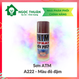  Sơn xịt, sơn phun ATM nhiều màu (thùng 12 chai) 