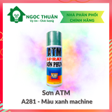  Sơn xịt, sơn phun ATM nhiều màu (thùng 12 chai) 