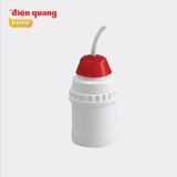  Chuôi đèn E27 Điện Quang, loại thẳng LH02, xoay LHR, chống ẩm LH01 LH02 