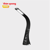  Đèn bàn Điện Quang ĐQ LDCL1.1 ( Đèn bàn 5W, tích hợp đồng hồ báo thức ) 