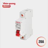 Cầu dao tự động DQHome ĐQ MCB 1 cực 10A, 16A, 20A, 25A, 32A, 40A Điện Quang 