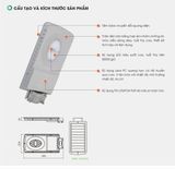  Đèn pha chiếu sáng đường năng lượng mặt trời  Rạng Đông CSD02.SL 100W 