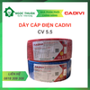  Dây cáp điện đơn Cadivi CV 5.5 - 0.6/1KV 
