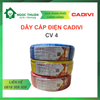  Dây cáp điện đơn Cadivi CV 4 - 0.6/1KV 