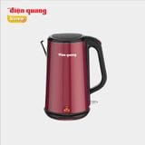  Ấm đun nước cao cấp Điện Quang ĐQ EKT08 1818 ( 1800W, 1.8L, inox 304, vỏ 3 lớp ) 
