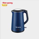  Ấm đun nước cao cấp Điện Quang ĐQ EKT09 1515 KW ( 1500W, 1.5L, inox 304, vỏ 2 lớp, có chức năng giữ ấm ) 