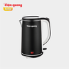  Ấm đun nước cao cấp Điện Quang ĐQ EKT11 1818 BL ( 1800W, 1.8L, inox 304, vỏ 2 lớp, màu đen ) 