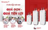  Ổ cắm xoay gập gọn Điện Quang ESK RT 