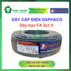  Dây cáp pha mềm 2 lõi Daphaco FA 2x1.5 