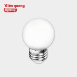  Đèn LED Bulb Điện Quang ĐQ LEDBU14G45 1W, màu trắng, vàng, tím, xanh, đỏ 