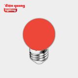  Đèn LED Bulb Điện Quang ĐQ LEDBU14G45 1W, màu trắng, vàng, tím, xanh, đỏ 