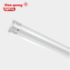  Bộ led tube thân nhôm nhựa 0.6m 1.2m ánh sáng trắng 