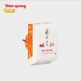  Phích cắm chuyển Điện Quang UA2A , NPK-803 ( màu ngẫu nhiên ) 