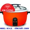  Nồi cơm Kim Cương nắp rời 4.2 lít 