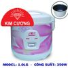  Nồi Cơm Điện Kim Cương - Nắp Gài Chống Dính 1.0 Lít 